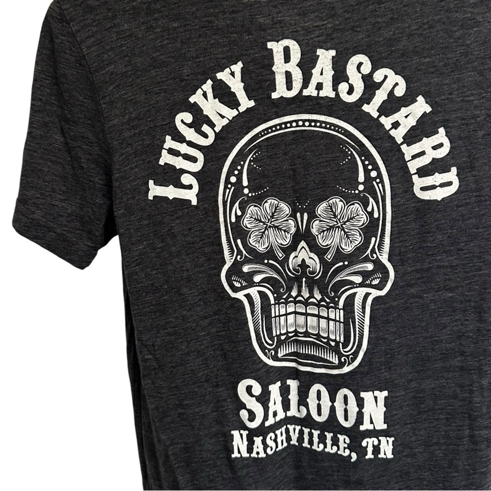 Lucky Bastard Saloon Tee M